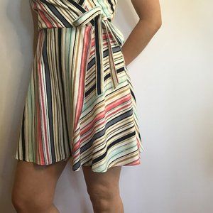 Cute Summer Dress  (multi-colored)